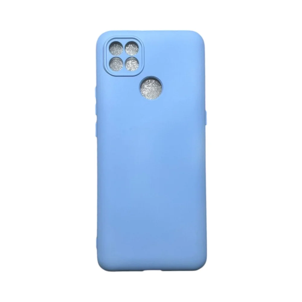 Imagem 1 de 1 do produto Capa Moto G9 Power Silicone Aveludada Protege Câmera Colorida Capinha Anti Impacto Moto G9 Power:azul Bebê