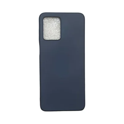 Capa Moto G53 Silicone Aveludada Protege Câmera Colorida Capinha Anti Impacto Moto G53:cinza Escuro