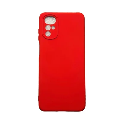 Capa Moto G22 Silicone Aveludada Protege Câmera Colorida Capinha Anti Impacto Moto G22:vermelho