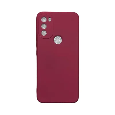 Capa Moto G71 5g Silicone Aveludada Protege Câmera Colorida Capinha Anti Impacto Moto G71 5g:bordo