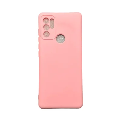 Capa Moto G60s Silicone Aveludada Protege Câmera Colorida Capinha Anti Impacto Moto G60s:rosa 04