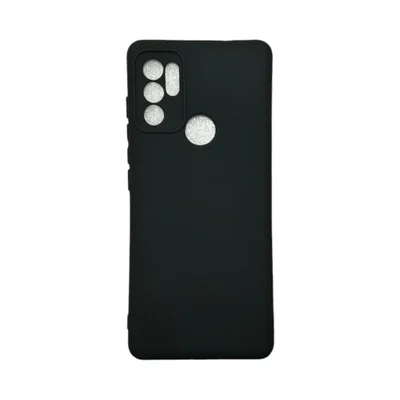 Capa Moto G60s Silicone Aveludada Protege Câmera Colorida Capinha Anti Impacto Moto G60s:preto
