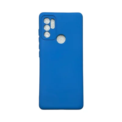 Capa Moto G60s Silicone Aveludada Protege Câmera Colorida Capinha Anti Impacto Moto G60s:azul