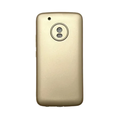 Capa Moto G5 Plus Silicone Aveludada Colorida Capinha Anti Impacto G5 Plus:dourado
