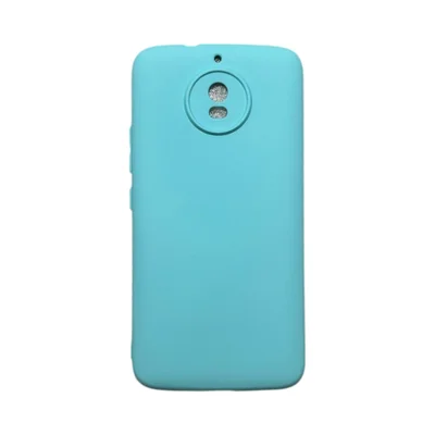 Capa Moto G5s Silicone Aveludada Colorida Capinha Anti Impacto Moto G5s:turquesa