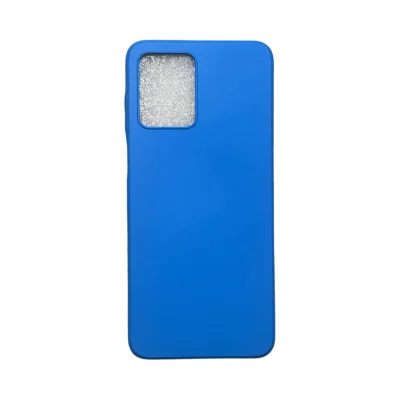 Capa Moto G53 Silicone Aveludada Protege Câmera Colorida Capinha Anti Impacto Moto G53:azul