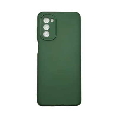 Capa Moto G62 5g Silicone Aveludada Protege Câmera Colorida Capinha Anti Impacto Moto G62 5g:verde Escuro
