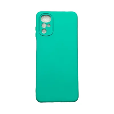 Capa Moto G22 Silicone Aveludada Protege Câmera Colorida Capinha Anti Impacto Moto G22:verde Água