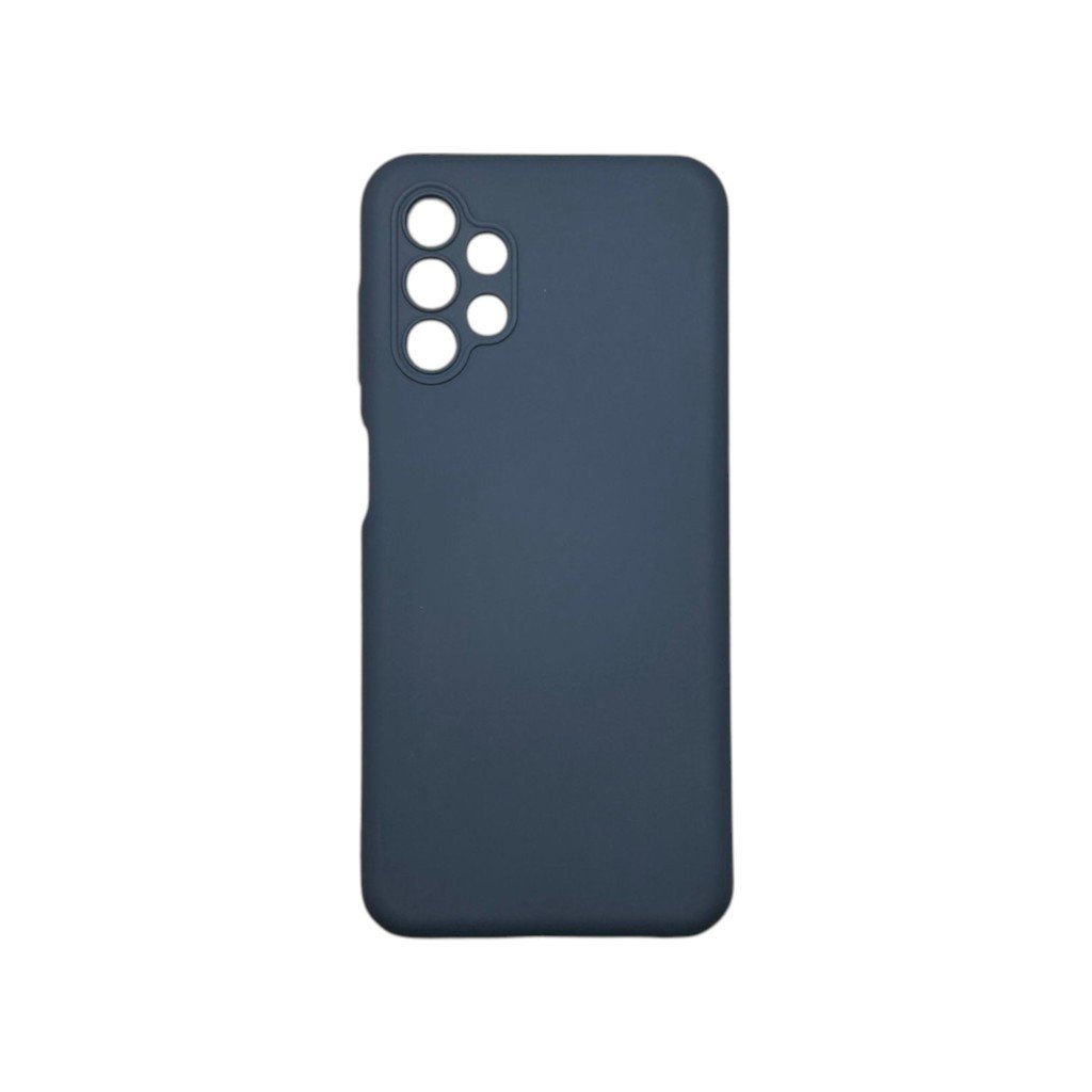 Capa Samsung A13 4g Silicone Aveludada Protege Câmera Colorida Capinha Anti Impacto A13 4g:cinza Escuro