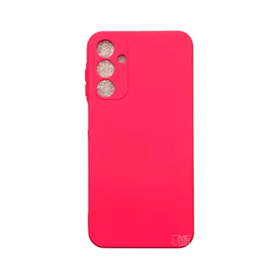 Capa Samsung A05s Silicone Aveludada Protege Câmera Colorida Capinha Anti Impacto Cor:rosa Shock