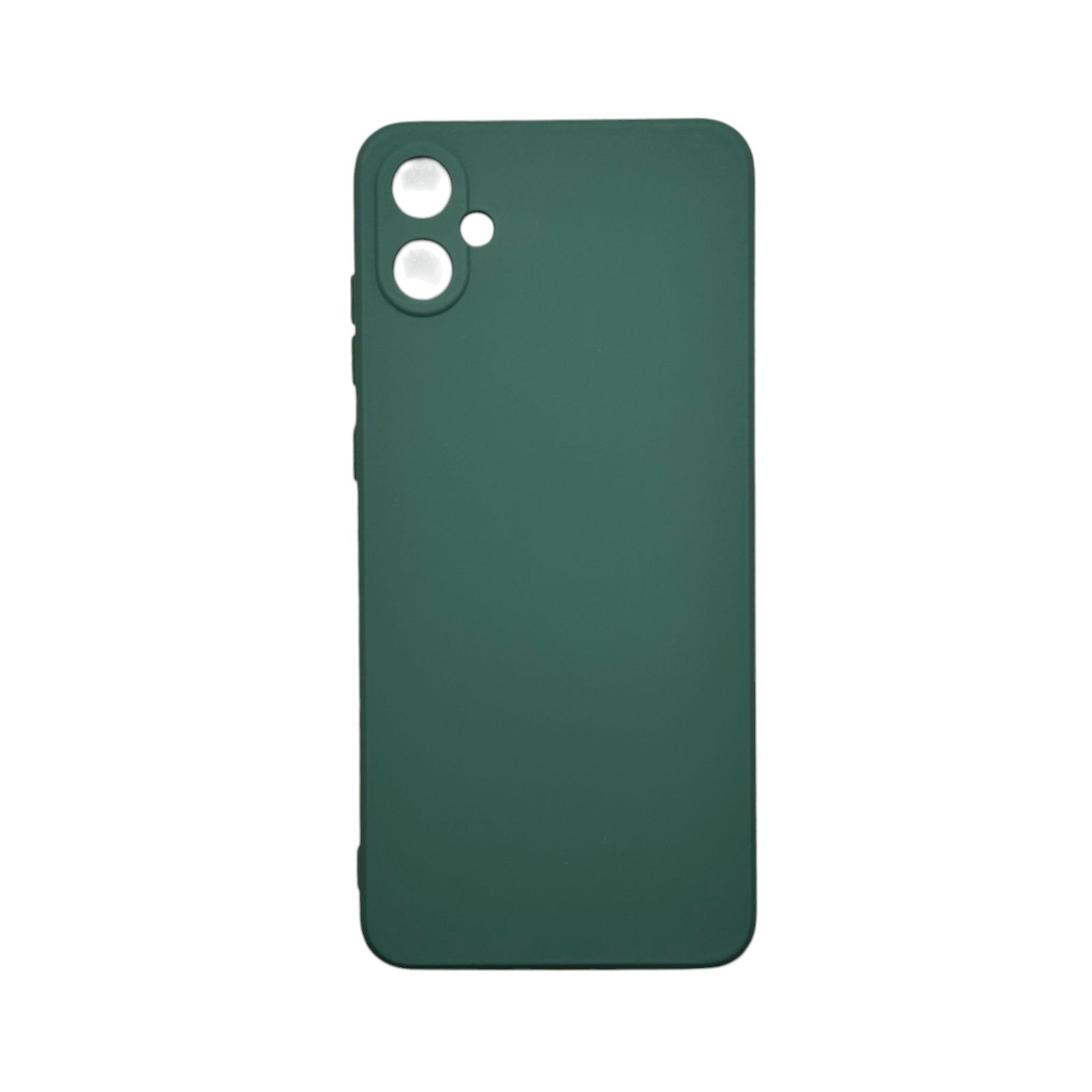 Capa Samsung A15 Silicone Aveludada Protege Câmera Colorida Capinha Anti Impacto Cor:verde Escuro