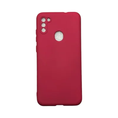 Capa Samsung A11 Silicone Aveludada Protege Câmera Colorida Capinha Anti Impacto A11:bordo