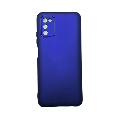 Capa Samsung A02s / A03s Silicone Aveludada Protege Câmera Colorida Capinha Anti Impacto A02s / A03s:violeta