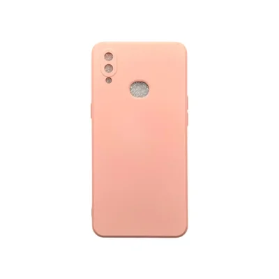 Capa Samsung A10s / A10 S Silicone Aveludada Protege Câmera Colorida Capinha Anti Impacto A10s:rosa 02