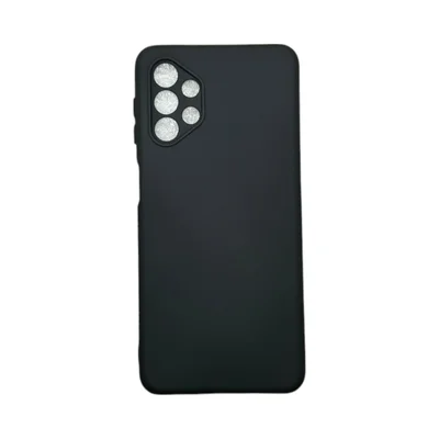 Capa Samsung A32 5g Silicone Aveludada Protege Câmera Colorida Capinha Anti Impacto A32 5g:preto