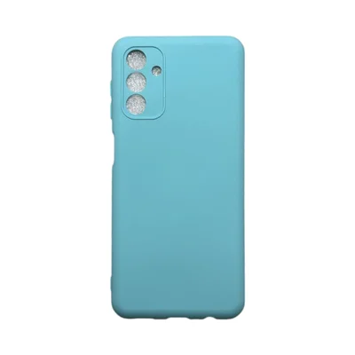 Capa Samsung A04s Silicone Aveludada Protege Câmera Colorida Capinha Anti Impacto A04s:turquesa