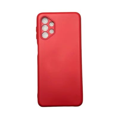 Capa Samsung A32 5g Silicone Aveludada Protege Câmera Colorida Capinha Anti Impacto A32 5g:vermelho