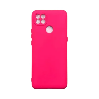 Capa Moto G9 Power Silicone Aveludada Protege Câmera Colorida Capinha Anti Impacto Moto G9 Power:rosa Shock