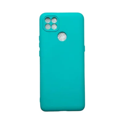 Capa Moto G9 Power Silicone Aveludada Protege Câmera Colorida Capinha Anti Impacto Moto G9 Power:verde Água