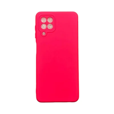Capa Samsung A22 4g / M22 / M32 Silicone Aveludada Protege Câmera Colorida Capinha Anti Impacto A22 4g / M22 / M32:rosa