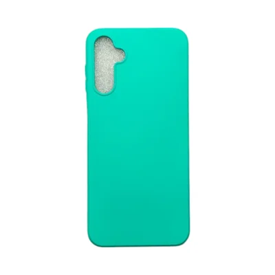 Capa Samsung A14 5g Silicone Aveludada Protege Câmera Colorida Capinha Anti Impacto A14:verde Água