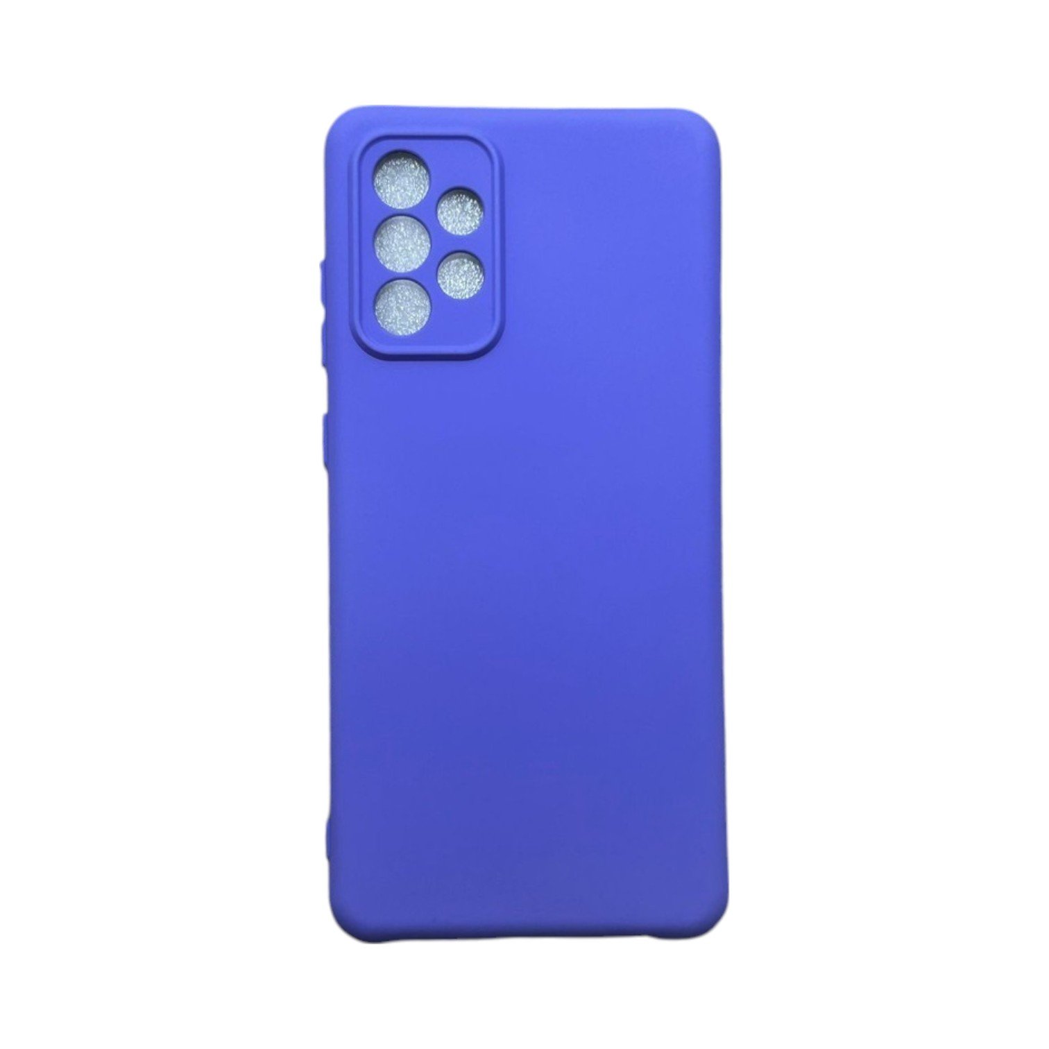 Capa Samsung A72 4g / 5g Silicone Aveludada Protege Câmera Colorida Capinha Anti Impacto A72 4g / 5g:roxo