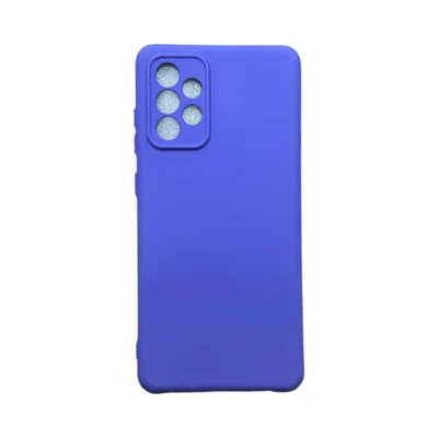 Capa Samsung A72 4g / 5g Silicone Aveludada Protege Câmera Colorida Capinha Anti Impacto A72 4g / 5g:roxo