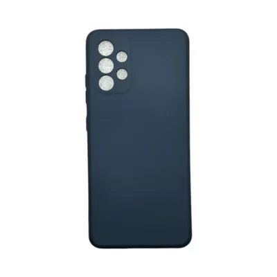 Capa Samsung A32 4g Silicone Aveludada Protege Câmera Colorida Capinha Anti Impacto A32 4g:cinza Escuro