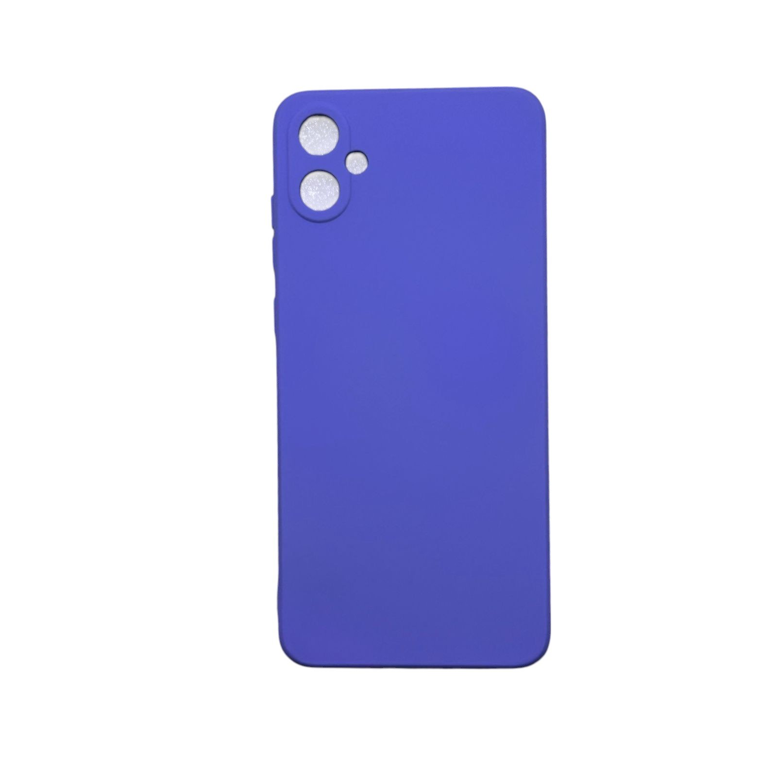 Capa Samsung A15 Silicone Aveludada Protege Câmera Colorida Capinha Anti Impacto Cor:roxo
