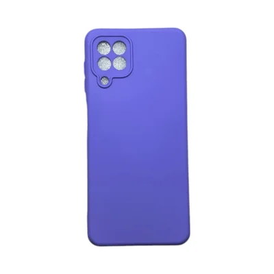 Capa Samsung A22 4g / M22 / M32 Silicone Aveludada Protege Câmera Colorida Capinha Anti Impacto A22 4g / M22 / M32:roxo