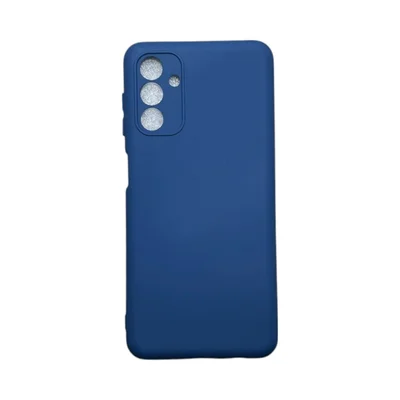 Capa Samsung A04s Silicone Aveludada Protege Câmera Colorida Capinha Anti Impacto A04s:azul Escuro