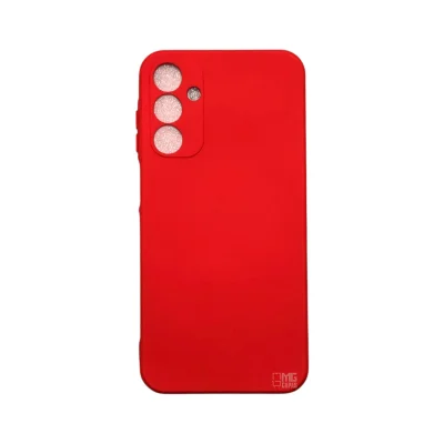 Capa Samsung A05 Silicone Aveludada Protege Câmera Colorida Capinha Anti Impacto Cor:vermelho