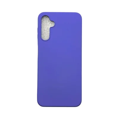 Capa Samsung A14 5g Silicone Aveludada Protege Câmera Colorida Capinha Anti Impacto A14:roxo