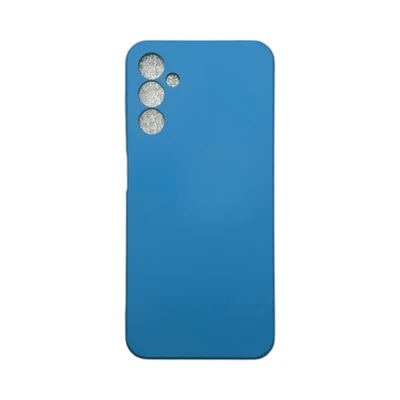 Capa Samsung A14 5g Silicone Aveludada Protege Câmera Colorida Capinha Anti Impacto A14:oceano