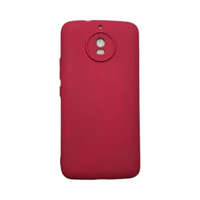 Capa Moto G5s Silicone Aveludada Colorida Capinha Anti Impacto Moto G5s:bordo