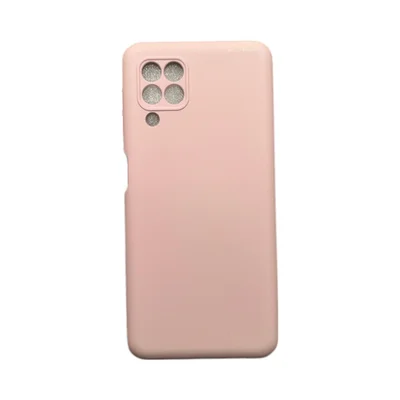 Capa Samsung A22 4g / M22 / M32 Silicone Aveludada Protege Câmera Colorida Capinha Anti Impacto A22 4g / M22 / M32:rosa