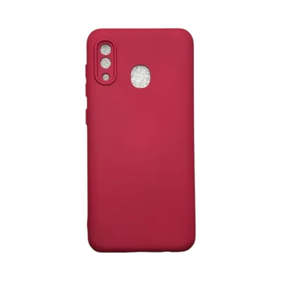 Capa Samsung A20 / A30 Silicone Aveludada Protege Câmera Colorida Capinha Anti Impacto A20 / A30:bordo