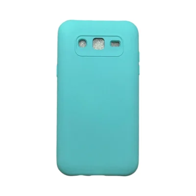Capa Samsung J5 (normal) Silicone Aveludada Protege Câmera Colorida Capinha Anti Impacto J5 (normal):turquesa