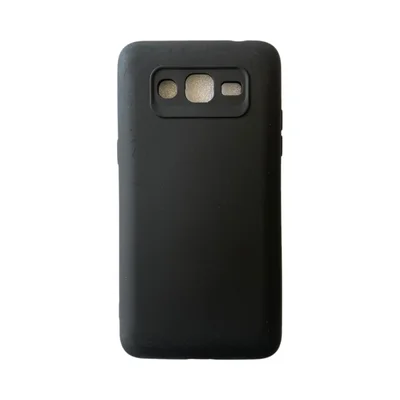 Capa Samsung J2 Prime Silicone Aveludada Protege Câmera Colorida Capinha Anti Impacto J2 Prime:preto