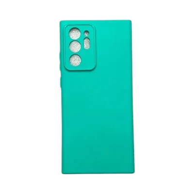 Capa Samsung Note 20 Plus / Note 20 Ultra Silicone Aveludada  Colorida Capinha Anti Impacto Note 20 Ultra / Plus:verde Á