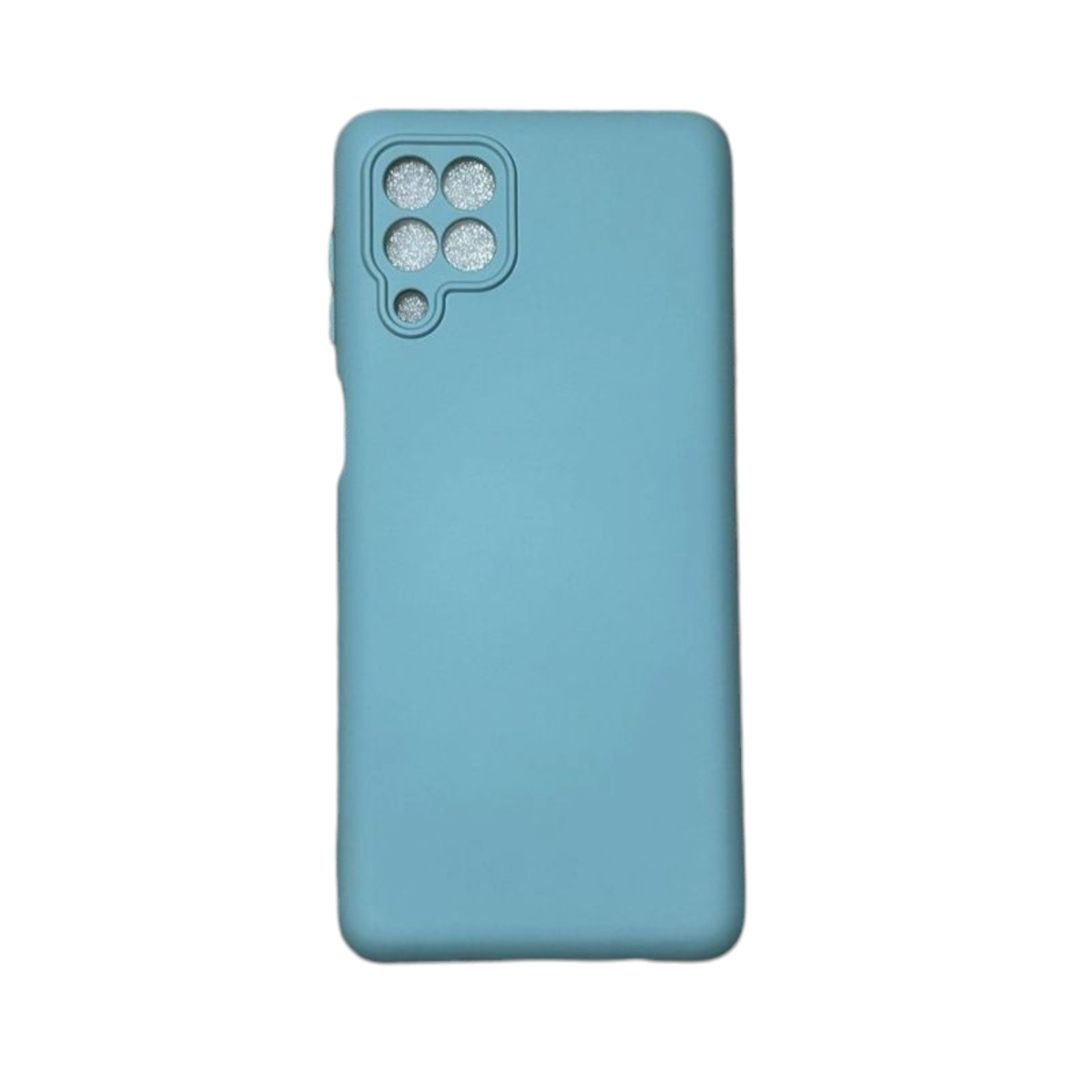 Capa Samsung M62 Silicone Aveludada Protege Câmera Colorida Capinha Anti Impacto M62:cinza Claro