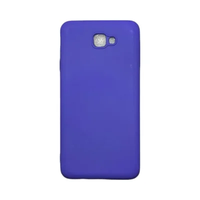 Capa Samsung J7 Prime Silicone Aveludada Protege Câmera Colorida Capinha Anti Impacto J7 Prime:roxo Escuro