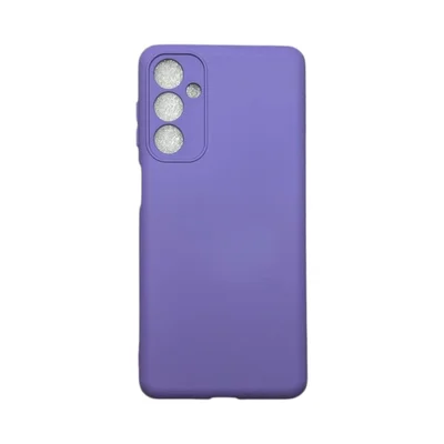 Capa Samsung M54 5g Silicone Aveludada Protege Câmera Colorida Capinha Anti Impacto M54 5g:roxo