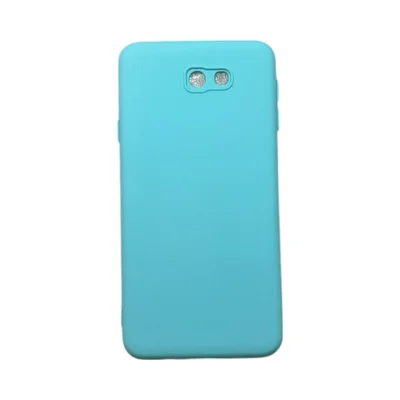 Capa Samsung J7 Prime Silicone Aveludada Protege Câmera Colorida Capinha Anti Impacto J7 Prime:turquesa