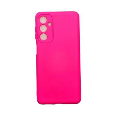 Capa Samsung M52 5g Silicone Aveludada Protege Câmera Colorida Capinha Anti Impacto M52:pink