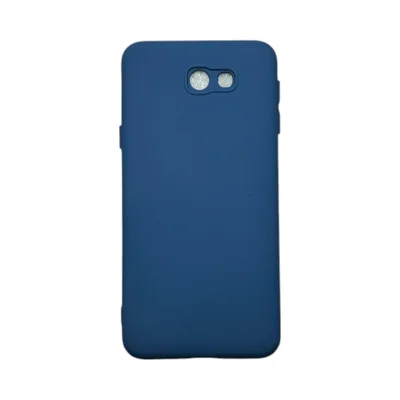 Capa Samsung J5 Prime Silicone Aveludada Protege Câmera Colorida Capinha Anti Impacto J5 Prime:azul Escuro