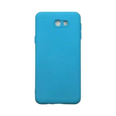Capa Samsung J5 Prime Silicone Aveludada Protege Câmera Colorida Capinha Anti Impacto J5 Prime:azul Céu