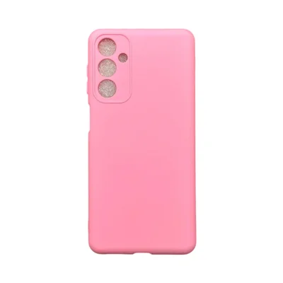 Capa Samsung M54 5g Silicone Aveludada Protege Câmera Colorida Capinha Anti Impacto M54 5g:rosa Bebê
