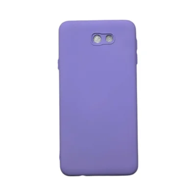Capa Samsung J7 Prime Silicone Aveludada Protege Câmera Colorida Capinha Anti Impacto J7 Prime:roxo