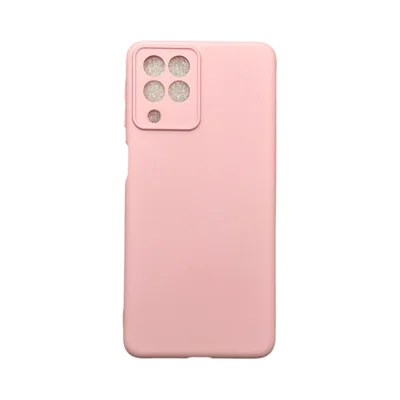 Capa Samsung M53 5g Silicone Aveludada Protege Câmera Colorida Capinha Anti Impacto M53 5g:rosa Bebê